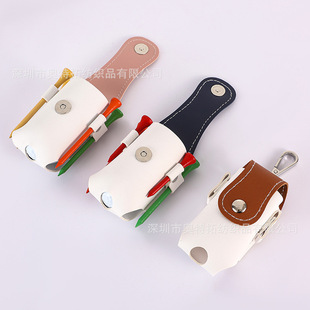 Color Matching Golf Protective Golf Bag Outdoor Waist Keychain Golf Small Waist Bag Portable Mini Golf Bag