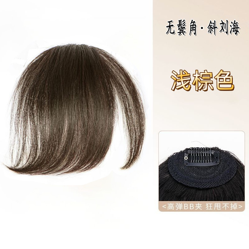 High temperature silk【light brown】no sideburns