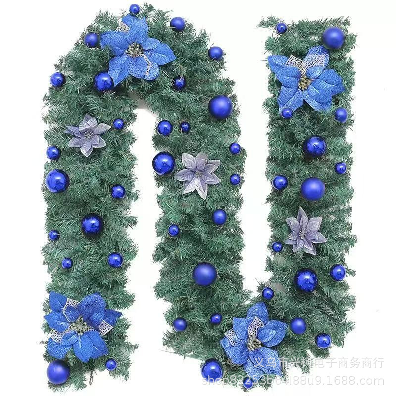 Flower-shaped, blue, 2.7meter