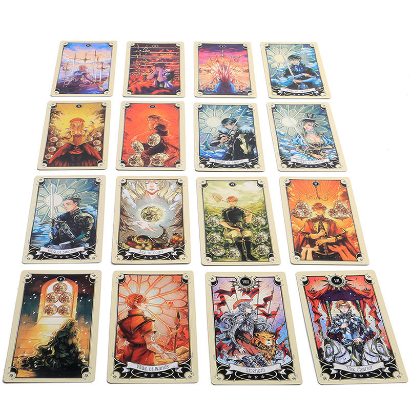 Carte da gioco tarot oracle mystical manga per feste in casa_voghion.com