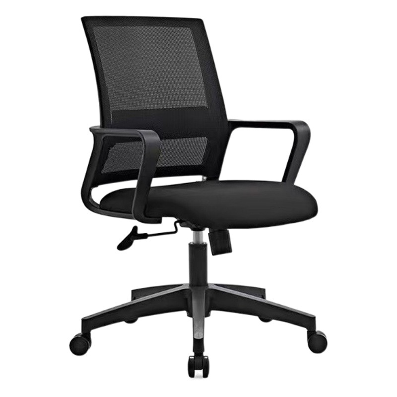 Silla de oficina, cómoda para estar sentado durante largos períodos en la sala de conferencias, silla de estación de trabajo de oficina, silla de empleado con respaldo, silla giratoria, silla de oficina.