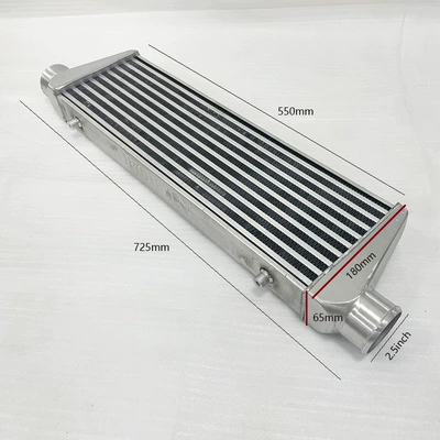 Radiator Aluminum Turbo Intercooler: car radiator - 55018065mm-interface-63mm