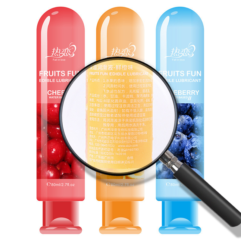 Love Strawberry Fruit Lubricant Fruit Fun Oral Sex Lubricant Private Lubricant Adult Products Order Price Change