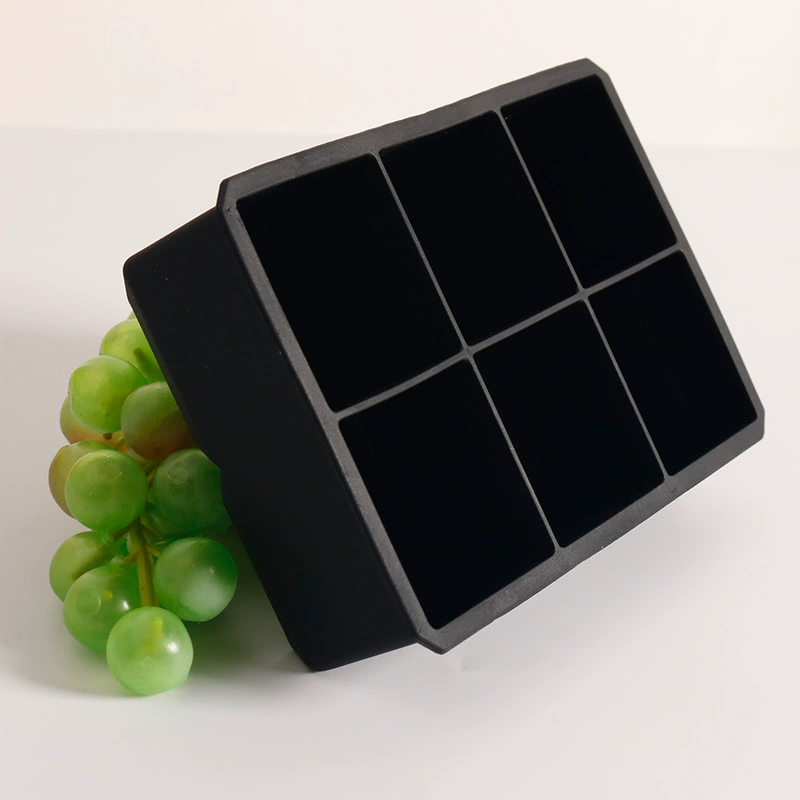 5CM большой кубик льда плесень трансграничная кухня ледяная модель пищевая силиконовая решётка со льдом с крышкой 6 даже квадратная решётка со льдом