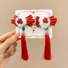 Children's hairgrip with bow, cute hair accessory, hairpins, Chinese style