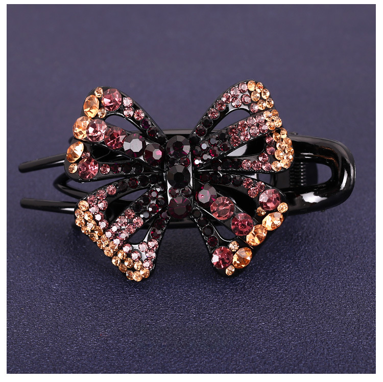 Molletta per capelli farfalla con strass accessorio retro donna_voghion.com
