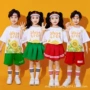 啦啦队幼儿园儿童小学生演出服