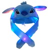 Manufacturer customizes the same animal cartoon hat with LED lamp hat soft and cotton cute hat