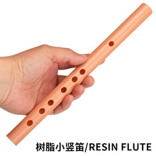 竖笛民乐树脂笛子竖吹短笛6孔外贸货源初学成人儿童自学乐器FLUTE