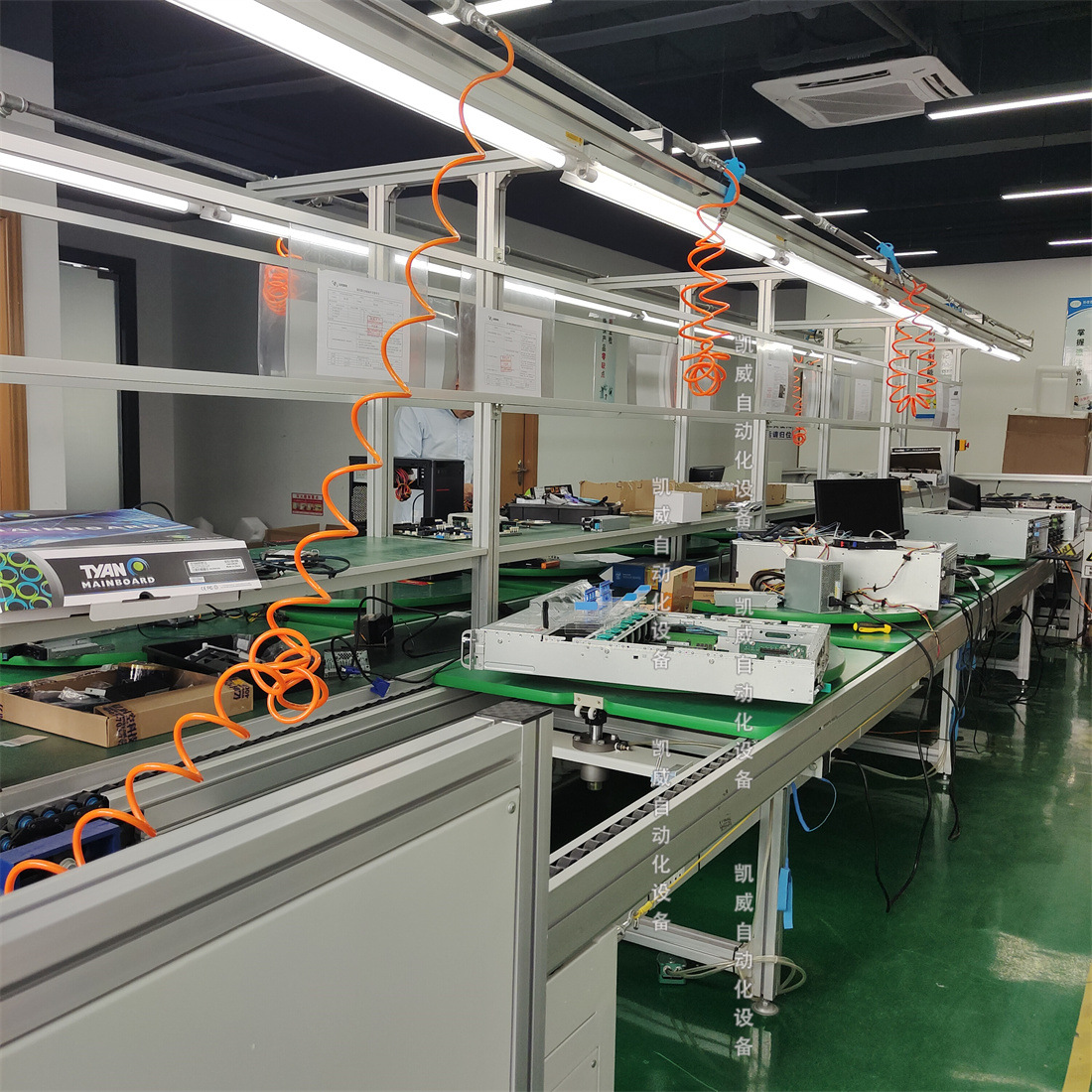 非标生产线家电装配线自动循环倍速链线提升机插件线组装线自动化