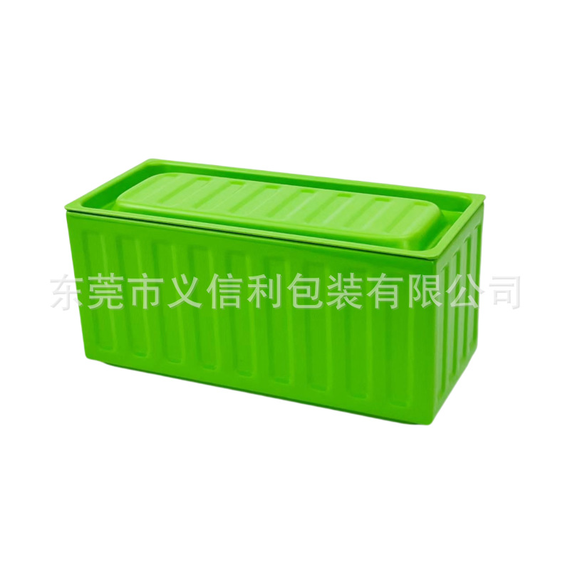 wholesale multi-color container shape tin box for gift food
