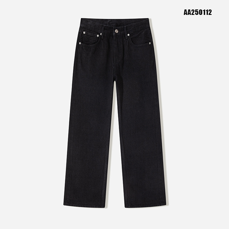 American Cone Denim High-End Selvedge Denim Slightly Stretchy Double Yarn Dyed Unbleached Slim Straight Men's Jeans