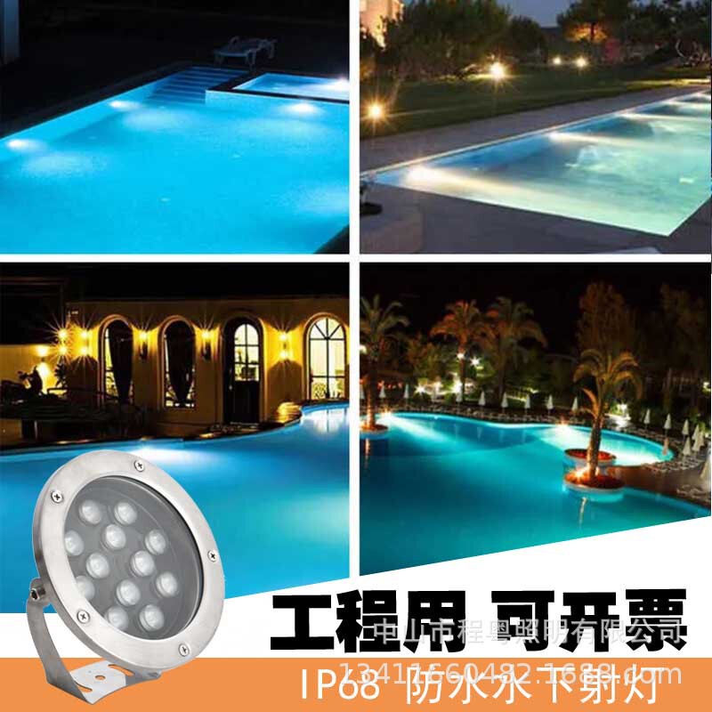 Led Underwater Light Outdoor Stainless Steel Underwater Light Landscape Spotlight Low Voltage 12V/24V Single Color Colorful Underwater Light Led Underwater Light Outdoor Stainless Steel Underwater Light Landscape Spotlight Low Voltage 12V/24V Single Color Colorful Underwater Light
