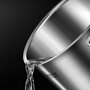 304 Stainless Steel Small Milk Pot Baby Baby Food Supplement Cooking Noodles Instant Noodles Hot Milk Milk Household Thickeneded Soup Pot