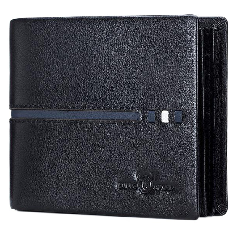 Captain Niu Leather Wallet Men's Genuine Leather First-Layer Cowhide Driver's License Photo Album Wallet Rfid Anti-Scanning Shielding Wallet