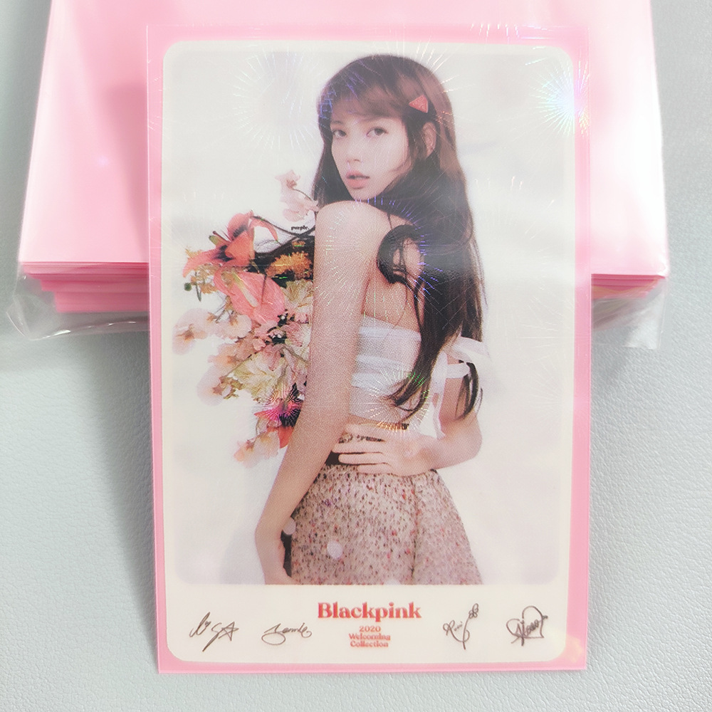 61*91 (fuegos artificiales láser macaron rosa)(20 seda 50 unids/pack)