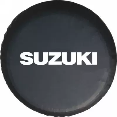 Factory Suzuki Jimny car spare tire cover thickened PVC leather off-road SUV dustproof and rainproof tire protective cover (Spare wheel cover) - 14-inch-65-69cm-good-quality-si-1