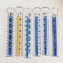 Rain Gauge降水量雨量器户外庭院塑料款带桩子庭院雨量计园林工具