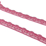 Эластичная кружевная юбка, мягкое нижнее белье, (в наличии на складе), 4см, с вышивкой