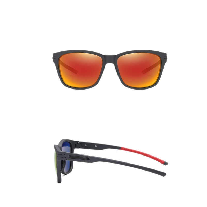 Nuevas gafas de sol polarizadas S12105 Gafas de sol deportivas de ocio de dos colores TR para hombres Gafas de sol de conducción de protección solar al aire libre