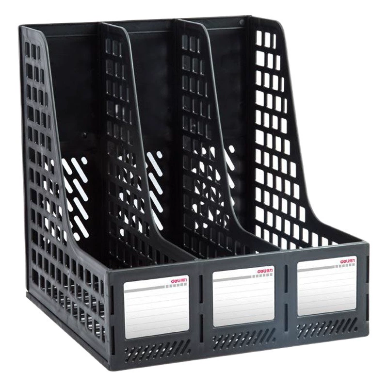 Deli 33666 стойка для управления документами Тройная стойка для документов стойка для данных столбец файлов канцелярские принадлежности оптом