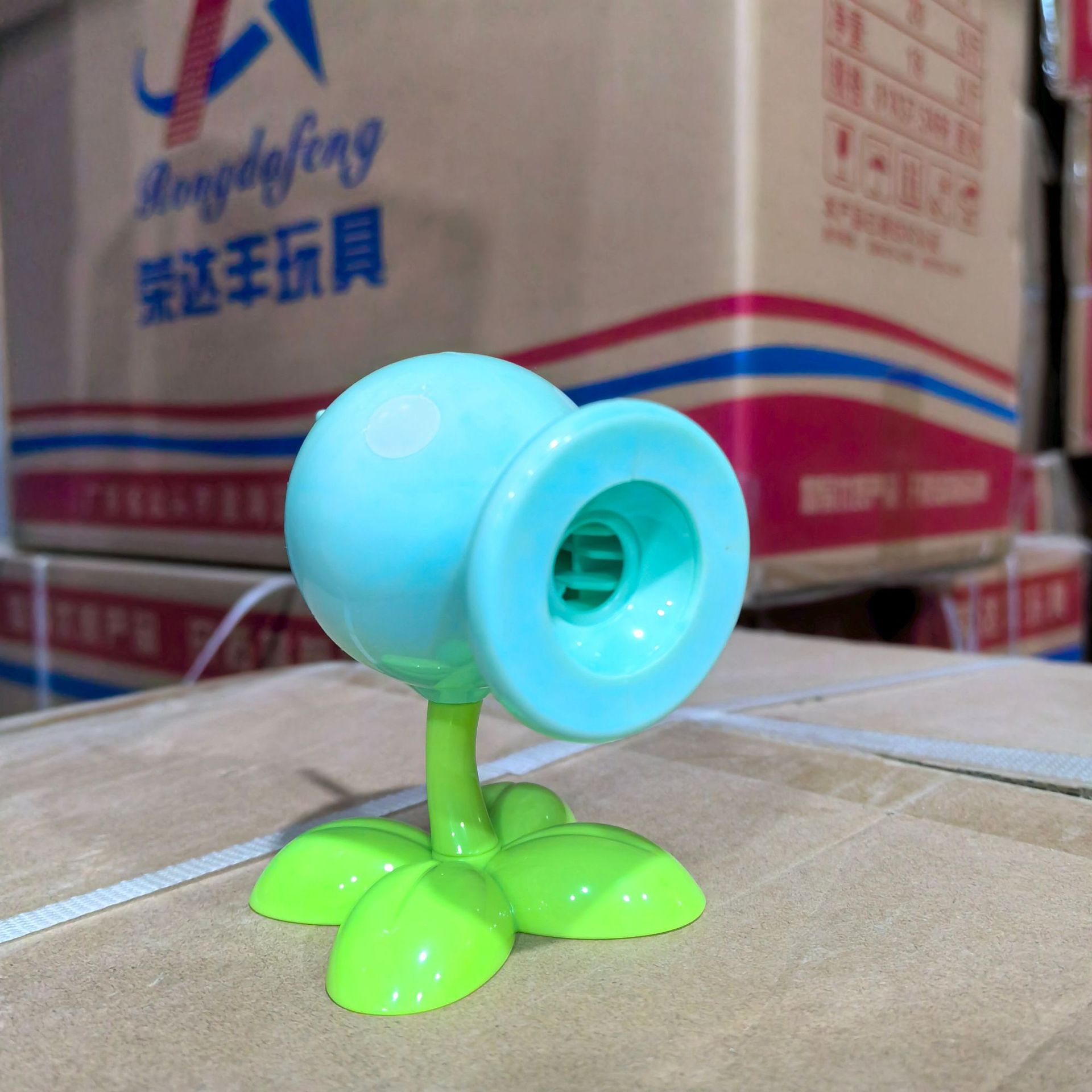 Plants vs. Zombies mecánicos genuinos a granel Gatling Pea Shooter catapulta vinilo juguete malvado dragón pequeño fantasma