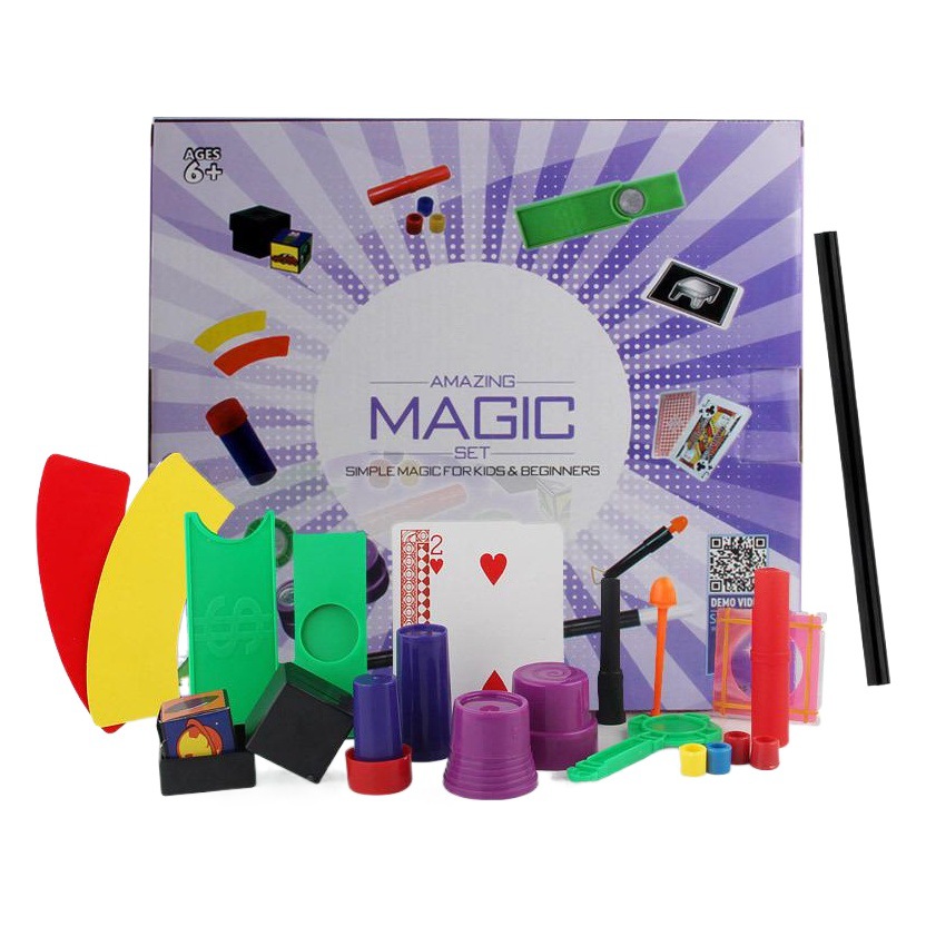 Etapa de primer plano accesorios mágicos traje caja de regalo grande niños adultos regalo de juguete mágico Comercio exterior transfronterizo Venta caliente