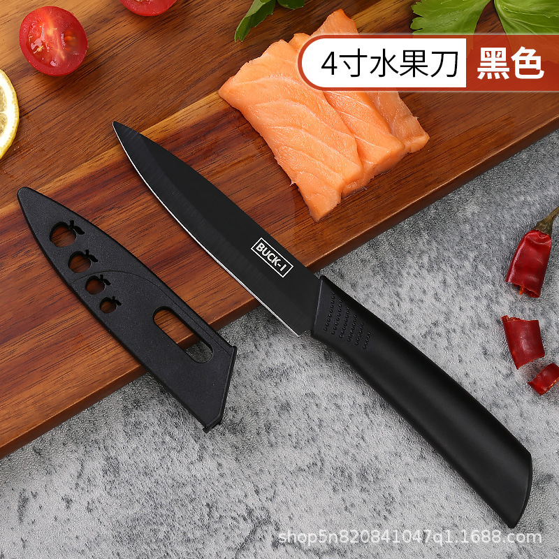 Cuchillo de cocina 2 - en - 1 cuchillo de corte de acero inoxidable agudo casero cuchillo de frutas cuchillo de cocina conjunto de herramientas