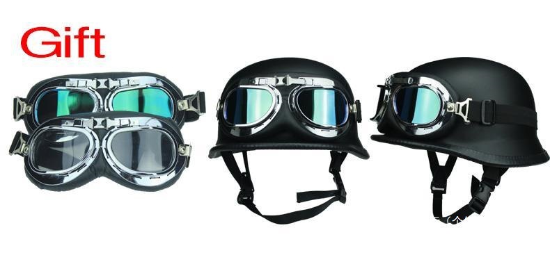Electric Motorcycle Helmet Men Women Harley Steel Fashion Half Camo Summer