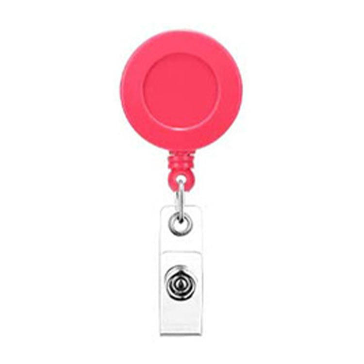 Clip de cinturón ABS de color de venta caliente de Amazon, hebilla telescópica, hebilla de alta elasticidad y fácil de tirar, hebilla de identificación