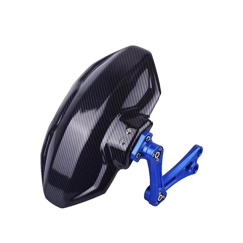 Fiber Water Transfer – Universal Motorcycle Fender - first-generation-fender-blue