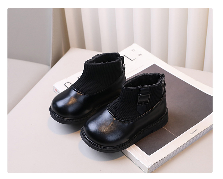 Kinder Martin Boots Gefüttert Warme Winterstiefel Für Mädchen_voghion.com