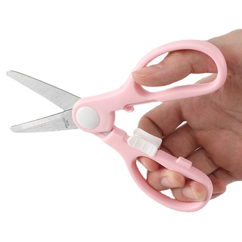 Home kitchen food stainless steel scissors, baby food supplement tools, food scissors, portable scissors for taking away