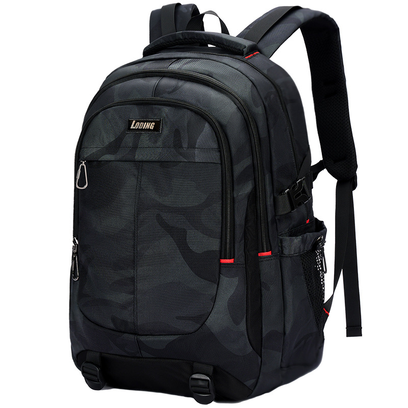 Sac à dos camouflage grande capacité pour lycéens, avec protection dorsale, conception légère, idéal pour l'école et le bureau. Fournitures scolaires et de bureau._voghion.com