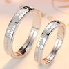 Jewelry, fashionable adjustable ring for beloved suitable for men and women heart shaped, simple and elegant design