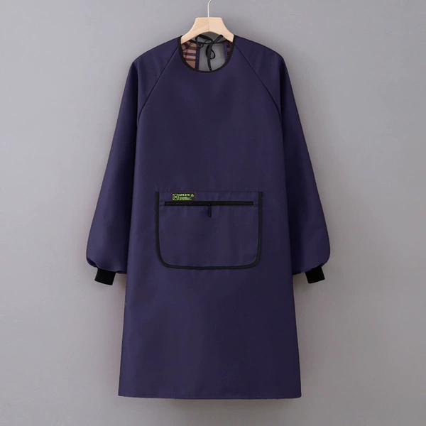8595 double-sided composite coverall-navy blue