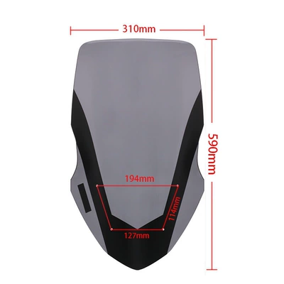 windshield motorcycle elevated – Motorcycle front windshield