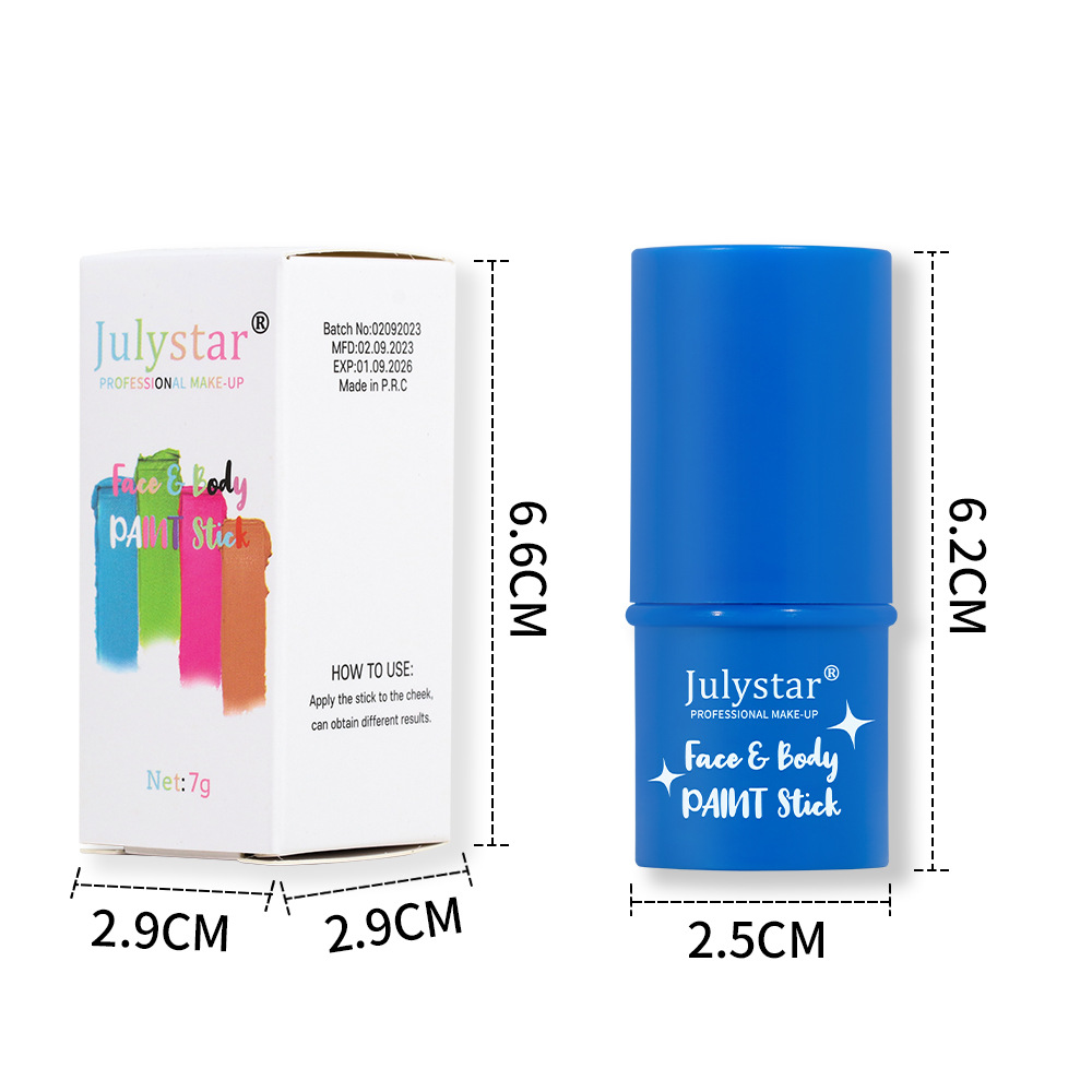 Halloween body cream, makeup, water-soluble fluorescent facial stage painting stick_viptrois.com