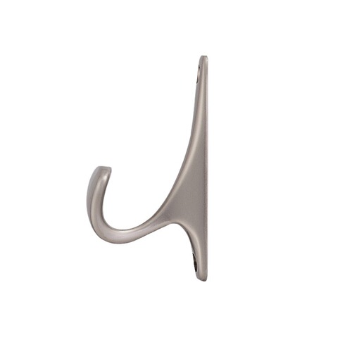Single hook zinc alloy clothes hook, clothes bathroom wardrobe coat door wall light luxury dormitory aluminum alloy hook
