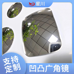 広角凸面鏡 アクリル製高精細凹凸鏡 凸レンズ ハハ鏡 粘着式バックミラー 反射鏡