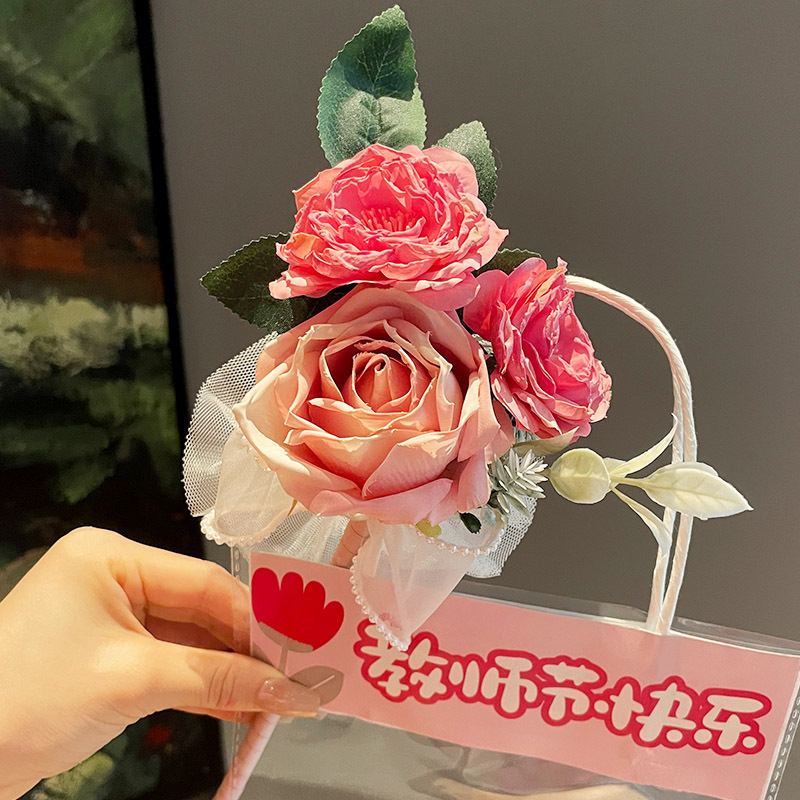 开学幼儿园教师节感恩送老师花笔小礼物永生花束笔礼品精致实用|undefined