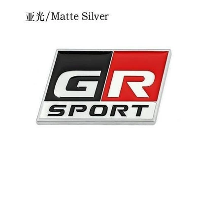 Body sticker, Grmn Car Sticker Grsport - gr-sport-matte-silver