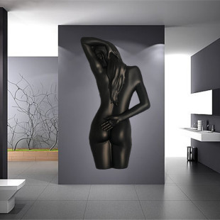 Sexy Nude Beauty Character Art Decorative Painting Modern Living Room Mural Cross-Border Wall Sticker 3D Sculpture Model Customization