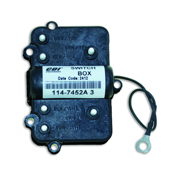 水星Mercury 点火器 18-40马力 2缸 船舷外机 114-7452A 零件