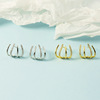 Demi-season advanced earrings, simple and elegant design, high-quality style, internet celebrity