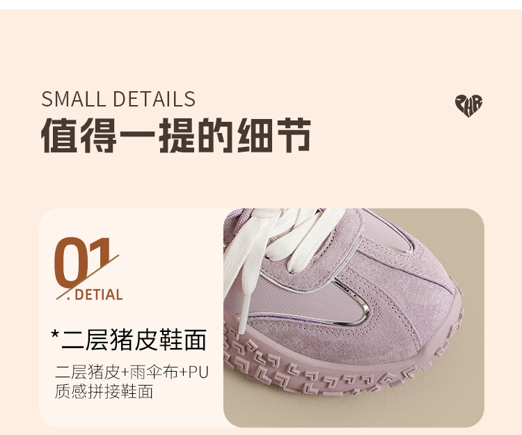 Dép sandal nữ xỏ ngón đế bệt phong cách thể thao Đức Huấn — KS110T Màu tím chi tiết 13