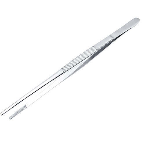 Surgical stainless steel forceps, ophthalmic forceps, round head with hook, textured hook, flat without hook, toothed with groove, 10.5CM 14
