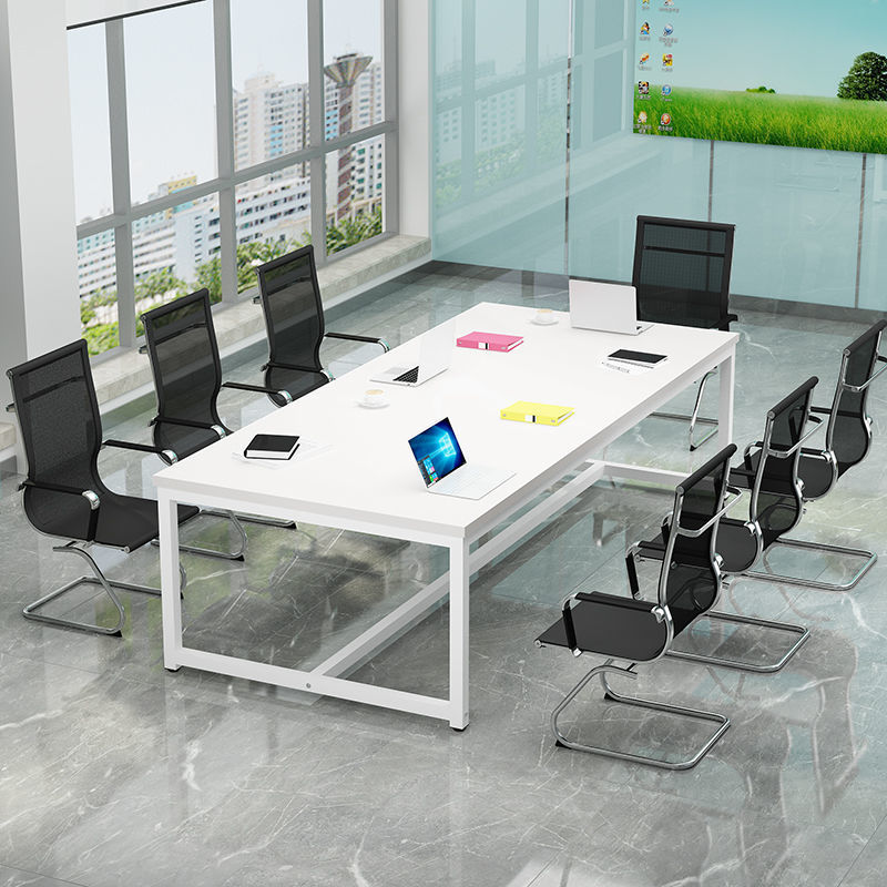 Conference table rectangle Boss table train Negotiate Simplicity Staff member desk Long table Office furniture