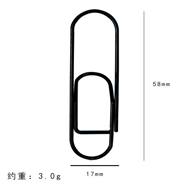 Clip de bolígrafo con forma de corazón colorido transfronterizo, clip de metal multifuncional creativo para cuaderno, portalápices portátil, accesorio para cuaderno, artículo de papelería.