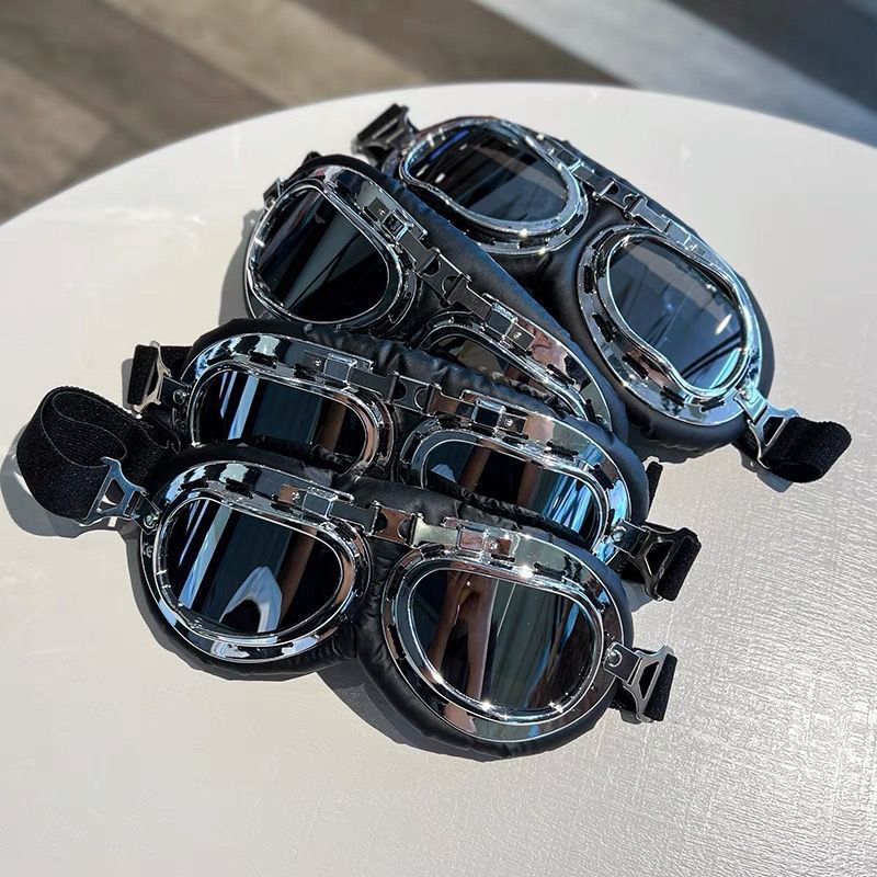 Vintage Pilot Hat With Sunglasses For Men And Women Hip Hop Cap_voghion.com